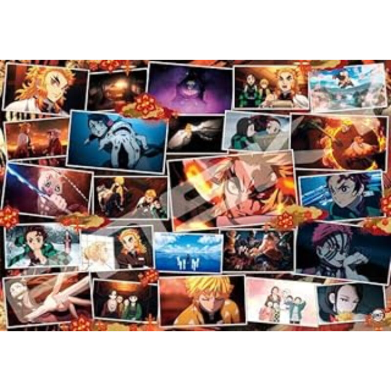 TV anime Demon Blade" 1000T-333 TV anime "Demon Blade" Infinite Train Collage (テレビアニメ「鬼滅の刃」 1000T-333　テレビアニメ「鬼滅の刃」無限列車編　コラージュ)"