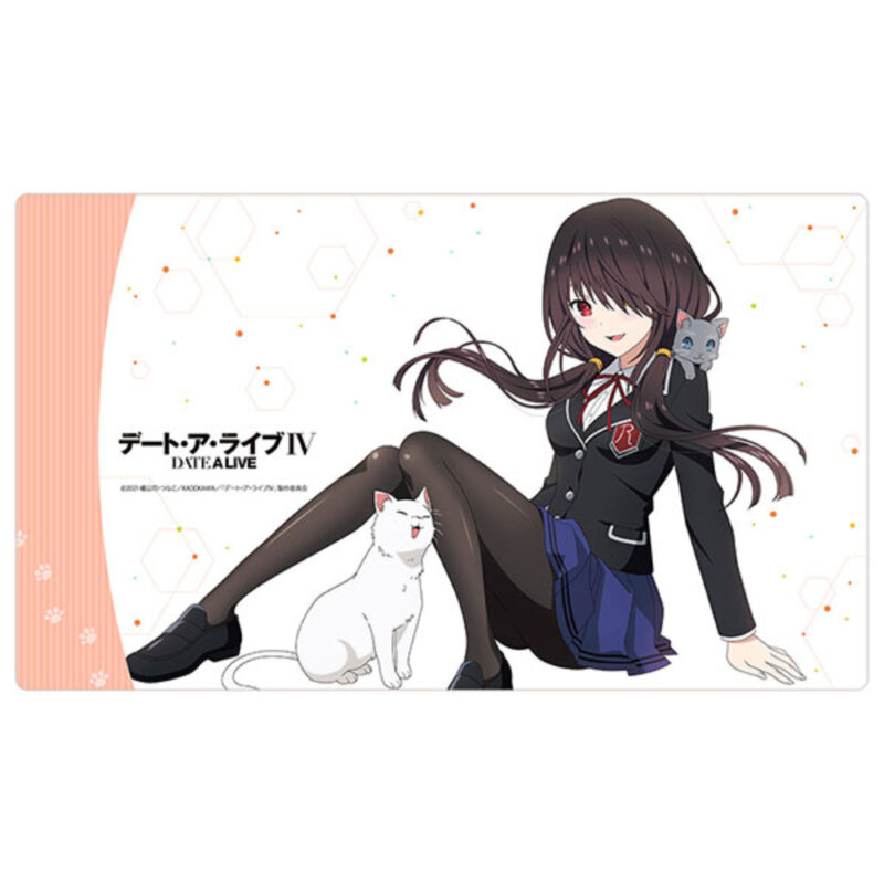 Date a Live IV Rubber Mat (Kizo Tokisaki / Cat)
					 (デート・ア・ライブⅣ	ラバーマット（時崎狂三／猫）				
					)