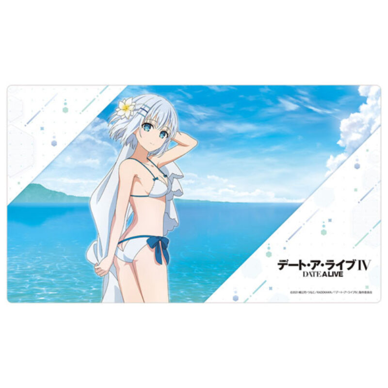 Date a Live II Rubber Mat (Tobi Ichiichi Paper / Swimsuit)
					 (デート・ア・ライブⅣ	描き下ろしラバーマット（鳶一折紙／水着）				
					)