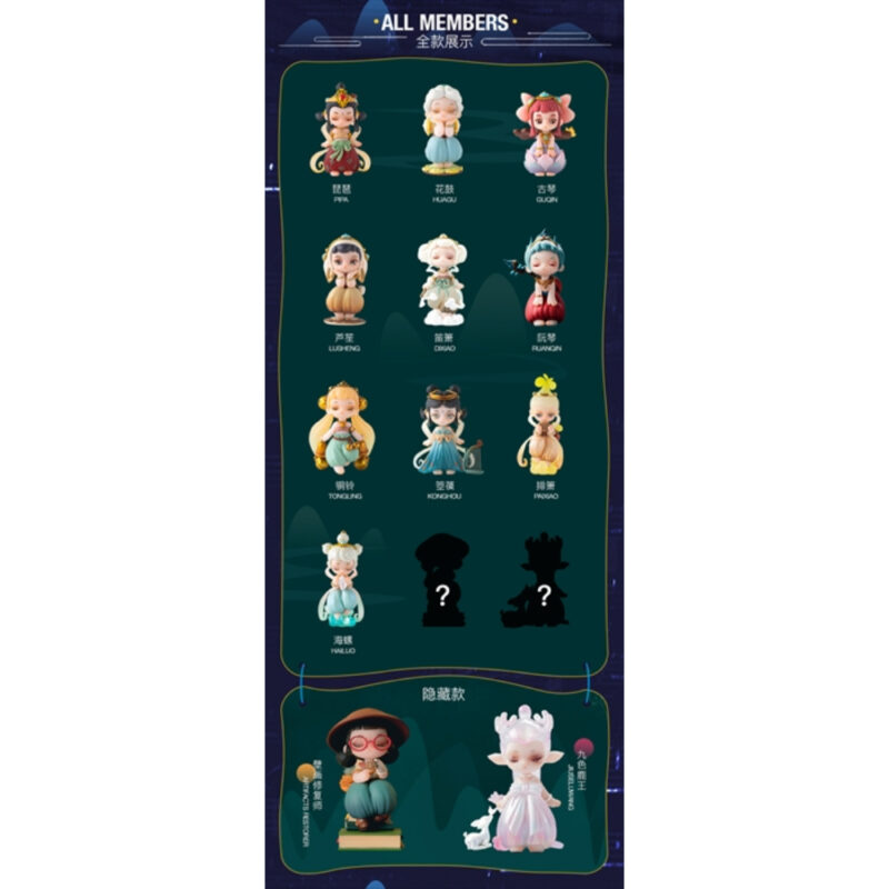 002_melete Aroma Princess Series Trading Figure (002_MELETE AROMA PRINCESS 伎楽(ぎがく)シリーズ トレーディングフィギュア)