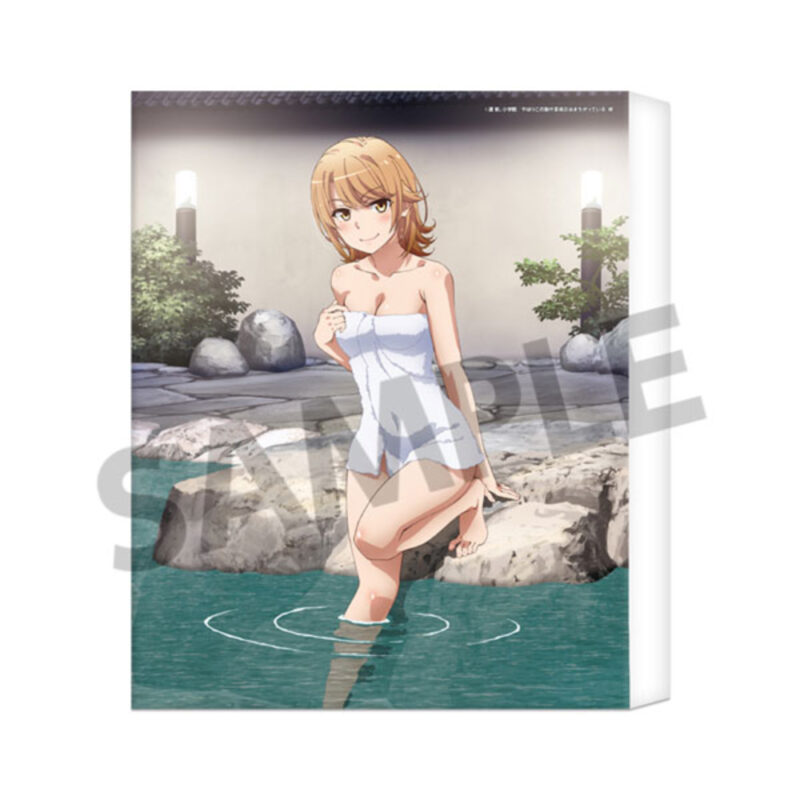 After all my youth romantic comedy is wrong. Continued canvas art Ichirai Iroha Onsen ver. (やはり俺の青春ラブコメはまちがっている。続 キャンバスアート 一色いろは 温泉 ver.)