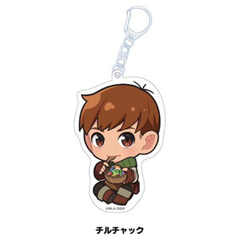 Dungeon Iiki Iiki Musume Acrylic Key Holder Chill Chuck (ダンジョン飯 ぺたん娘アクリルキーホルダー チルチャック)