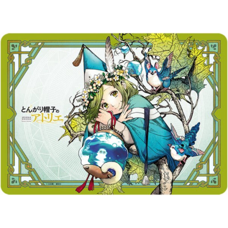 Character Universal Rubber Mat Atelier "Coco" of Tonkiri Hat (キャラクター万能ラバーマット　とんがり帽子のアトリエ「ココ」)