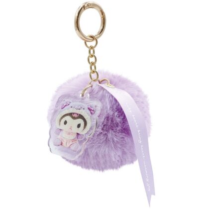 Sanrio Characters Fir Curm Kuromi -Latty Kumabebie Cromi (サンリオキャラクターズ ファーチャーム クロミ - ラテクマベビー クロミ)