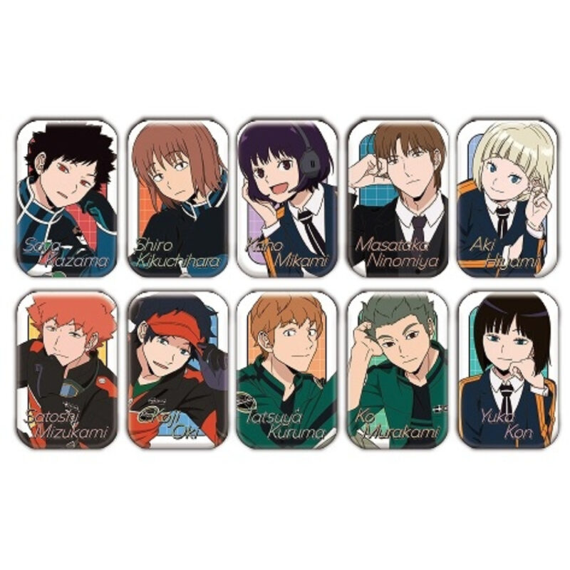 World Trigger Marukaku Cam Badge Vol.6 (ワールドトリガー まるかくカンバッジ vol.6)
