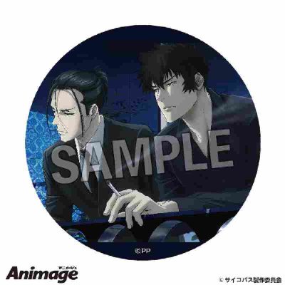 Movie version PSYCHO-PASS PROVIDENCE glitter can badge (劇場版 PSYCHO-PASS ｻｲｺﾊﾟｽ PROVIDENCE ｷﾞﾗｷﾞﾗ缶ﾊﾞｯｼﾞ)