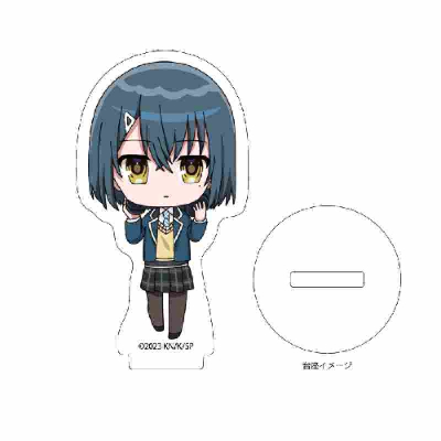 Acrylic Petit Stand Voice Actor Radio Urao Mote 02 Chika Watanabe (Mini Character Illustration) (ｱｸﾘﾙぷちｽﾀﾝﾄﾞ 声優ﾗｼﾞｵのｳﾗｵﾓﾃ 02 渡辺千佳(ﾐﾆｷｬﾗｲﾗｽﾄ))