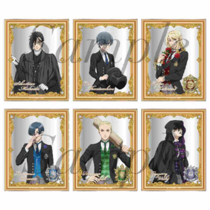 Black Butler -Boarding School Edition- Trading Acrylic Card (黒執事 -寄宿学校編- ﾄﾚｰﾃﾞｨﾝｸﾞｱｸﾘﾙｶｰﾄﾞ)