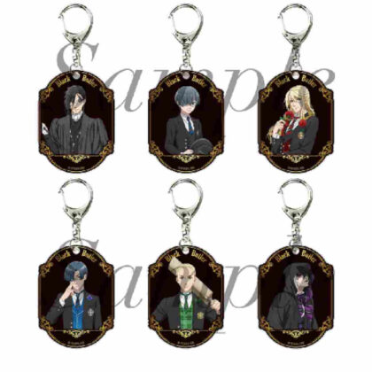 Black Butler -Boarding School Edition- Trading Key Holder (黒執事 -寄宿学校編- ﾄﾚｰﾃﾞｨﾝｸﾞｷｰﾎﾙﾀﾞｰ)