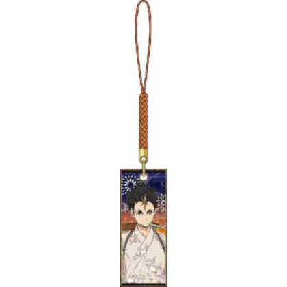 Haikyu!! Wooden tag netsuke Yu Nishitani Yukata (ﾊｲｷｭｰ!! 木札根付 西谷夕 浴衣)