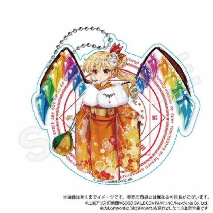 Touhou LostWord Big Acrylic Key Holder Flanders Scarlet Wish Fulfillment Vampire (東方LostWord ﾋﾞｯｸﾞｱｸﾘﾙｷｰﾎﾙﾀﾞｰ ﾌﾗﾝﾄﾞｰﾙ･ｽｶｰﾚｯﾄ 願望成就の吸血鬼)