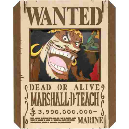 Paper theater PT-370 Marshall D. Teach (ﾍﾟｰﾊﾟｰｼｱﾀｰ PT-370 ﾏｰｼｬﾙ･D･ﾃｨｰﾁ)