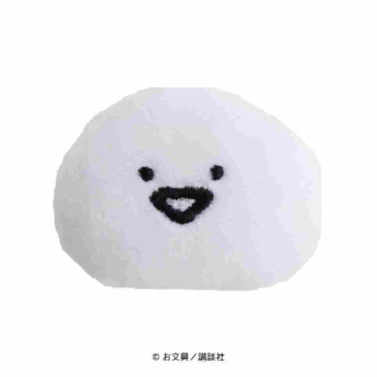 Along with stationery A fluffy badge that makes a sound when pressed Stationery (お文具といっしょ 押すと音が鳴るふわふわﾊﾞｯｼﾞ お文具さん)