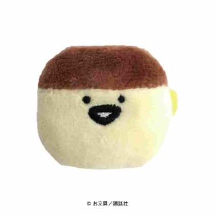 Along with stationery, a fluffy badge that makes a sound when pressed. (お文具といっしょ 押すと音が鳴るふわふわﾊﾞｯｼﾞ ﾌﾟﾘﾝさん)