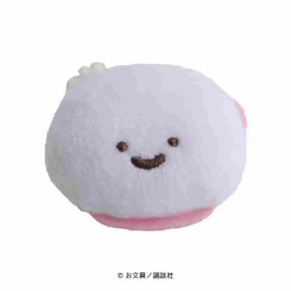 Along with stationery A fluffy badge that makes a sound when pressed Stationery-san (Babungu) (お文具といっしょ 押すと音が鳴るふわふわﾊﾞｯｼﾞ お文具さん(ばぶんぐ))