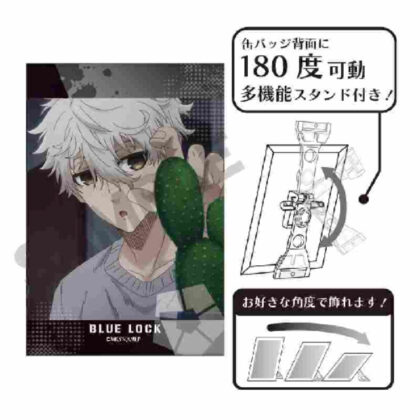 Blue Rock Art Can Badge Seishiro Nagi Loungewear (ブルーロック アート缶バッジ 凪誠士郎 部屋着)