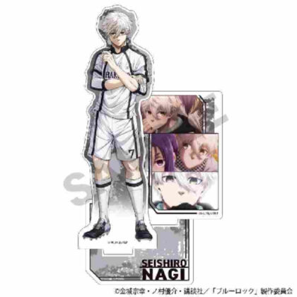 Blue Rock Acrylic Stand Seishiro Nagi Hakuho High School (ブルーロック アクリルスタンド 凪誠士郎 白宝高校)