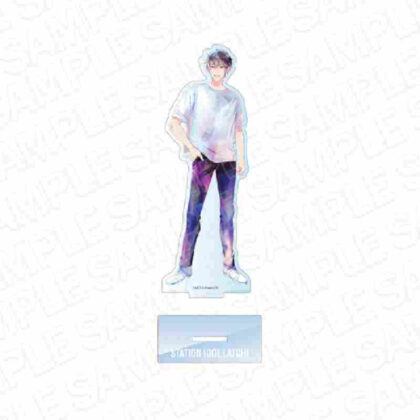 STATION IDOL LATCH! Acrylic figure PALE TONEseries Yuki Raiden 2nd place LATCH Life-size Ver. (STATION IDOL LATCH! アクリルフィギュア PALE TONEseries 雷電遊生 2位LATCH 等身Ver.)