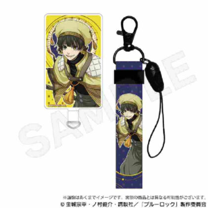 Fontab with Blue Lock Strap Wizard Ver. Hachiraku Kai (ブルーロック ストラップ付きフォンタブ 魔法使いVer. 蜂楽廻)
