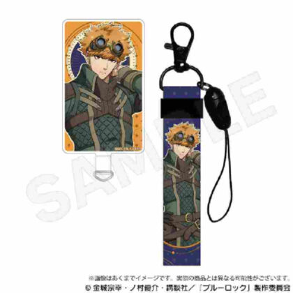 Blue Lock Fontab with Strap Wizard Ver. Rensuke Kunigami (ブルーロック ストラップ付きフォンタブ 魔法使いVer. 國神錬介)