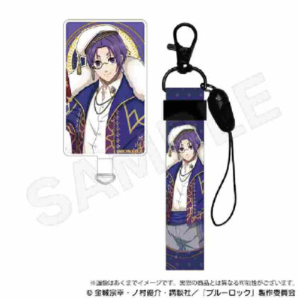 Blue Lock Fontab with Strap Wizard Ver. Reio Mikage (ブルーロック ストラップ付きフォンタブ 魔法使いVer. 御影玲王)