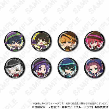 Blue Rock Trading Mini Character Can Badge Wizard Ver. (ブルーロック トレーディングミニキャラ缶バッジ 魔法使いVer.)