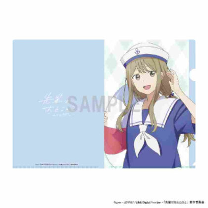 Senpai is a Man Clear File Makoto Hanaoka Marine Style Ver. (先輩はおとこのこ クリアファイル 花岡まこと マリンスタイルVer.)