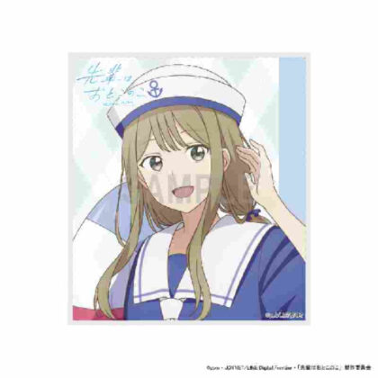 Senpai is a Man Mini Shikishi Makoto Hanaoka Marine Style Ver. (先輩はおとこのこ ミニ色紙 花岡まこと マリンスタイルVer.)