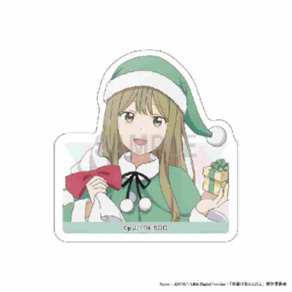 Senpai is a Man Acrylic Magnet Makoto Hanaoka Christmas Ver. (先輩はおとこのこ アクリルマグネット 花岡まこと クリスマスVer.)