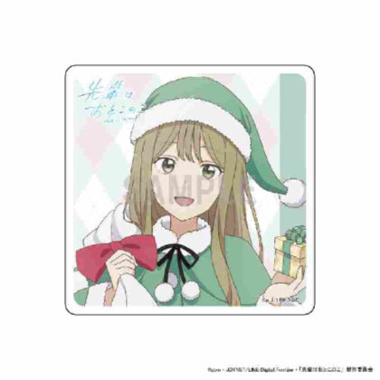 Senpai is a Man Acrylic Coaster Makoto Hanaoka Christmas Ver. (先輩はおとこのこ アクリルコースター 花岡まこと クリスマスVer.)
