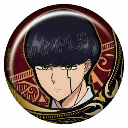 MASHLE- Foil stamped can badge Mash Burned (マッシュル-MASHLE- 箔押し缶バッジ マッシュ・バーンデッド)
