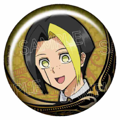 MASHLE Foil stamped tin badge Finn Ames (マッシュル-MASHLE- 箔押し缶バッジ フィン・エイムズ)