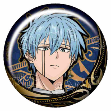 MASHLE Foil stamped tin badge Lance Crown (マッシュル-MASHLE- 箔押し缶バッジ ランス・クラウン)