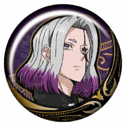MASHLE Foil stamped tin badge Abel Walker (マッシュル-MASHLE- 箔押し缶バッジ アベル・ウォーカー)