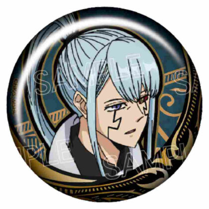 MASHLE Foil stamped can badge Abyss Razor (マッシュル-MASHLE- 箔押し缶バッジ アビス・レイザー)