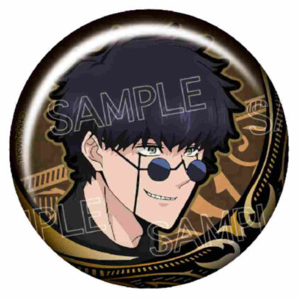 MASHLE Foil Stamped Can Badge Worth Muddle (マッシュル-MASHLE- 箔押し缶バッジ ワース・マドル)