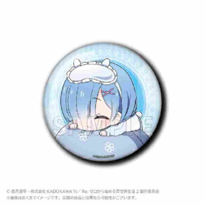 Re:ZERO -Starting Life in Another World- Fuwamin Can Badge Rem (Re:ゼロから始める異世界生活 ふわみん缶バッジ レム)