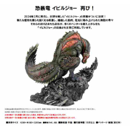 Capcom Figure Builder Creator's Model Dinosaur Deviljho (カプコンフィギュアビルダー クリエイターズモデル 恐暴竜 イビルジョー)