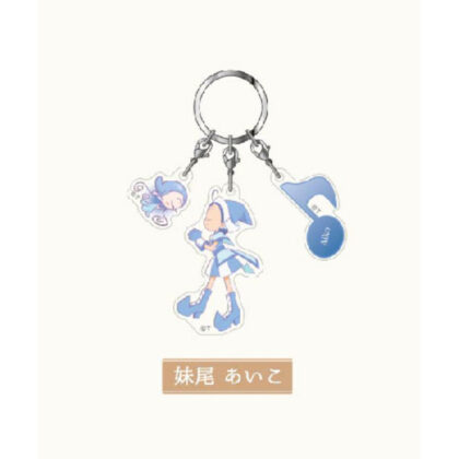 Triple acrylic key chain Ojamajo Doremi Dokkaan! 03 Aiko Senoo (3連アクリルキーホルダー　おジャ魔女どれみドッカ～ン！03　妹尾 あいこ)