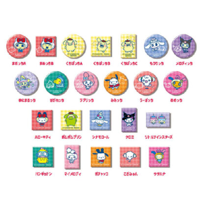 This and that Petit CAN badge Tamagotchi x Sanrio Characters (single item unified JAN) (あれこれぷちCANバッジ　たまごっち×サンリオキャラクターズ (単品統一JAN))
