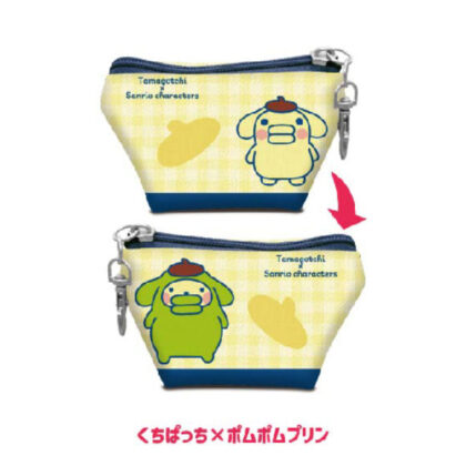 Earphone pouch Tamagotchi x Sanrio Characters 02 Kuchipatchi x Pompompurin (イヤフォンポーチ　たまごっち×サンリオキャラクターズ02くちぱっち×ポムポムプリン)