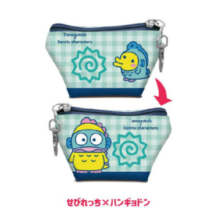Earphone pouch Tamagotchi x Sanrio Characters 05 Sebirecchi x Hangyodon (イヤフォンポーチ　たまごっち×サンリオキャラクターズ05せびれっち×ハンギョドン)