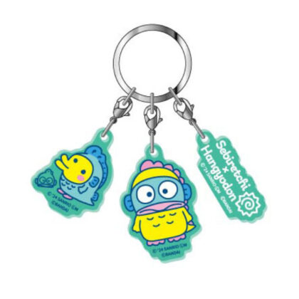Triple acrylic keychain Tamagotchi x Sanrio Characters 06 Sebirecchi x Hangyodon (3連アクリルキーホルダー　たまごっち×サンリオキャラクターズ06　せびれっち×ハンギョドン)