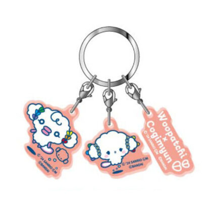 Triple acrylic keychain Tamagotchi x Sanrio Characters 09 Upatch x Kogimyun (3連アクリルキーホルダー　たまごっち×サンリオキャラクターズ09　うーぱっち×こぎみゅん)