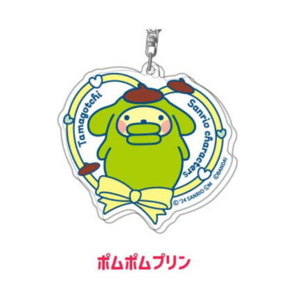 Acrylic keychain Tamagotchi x Sanrio Characters 02 Pompompurin (アクリルキーホルダー　たまごっち×サンリオキャラクターズ02ポムポムプリン)