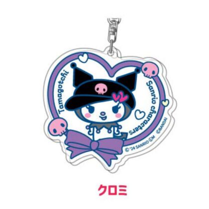 Acrylic keychain Tamagotchi x Sanrio Characters 04 Kuromi (アクリルキーホルダー　たまごっち×サンリオキャラクターズ04クロミ)