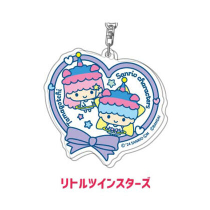 Acrylic key chain Tamagotchi x Sanrio Characters 05 Little Twin Stars (アクリルキーホルダー　たまごっち×サンリオキャラクターズ05リトルツインスターズ)