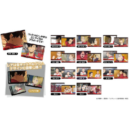 Plastic board collection Petit Haikyu!! Vol.3 Nekoma BOX (single item unified JAN) (プラボードコレクションPetit　ハイキュー!!　Vol.3 音駒BOX (単品統一JAN))