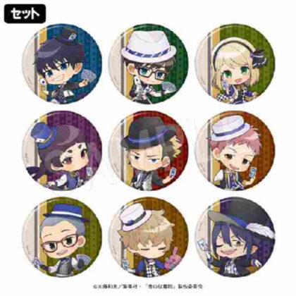 Blue Exorcist Shimane Keimei Society Edition Trading Can Badge Mini Character (Random Holo Included) Trump Ver. (青の祓魔師 島根啓明結社篇 トレーディング缶バッジ ミニキャラ(ランダムホロ入り) トランプVer.)