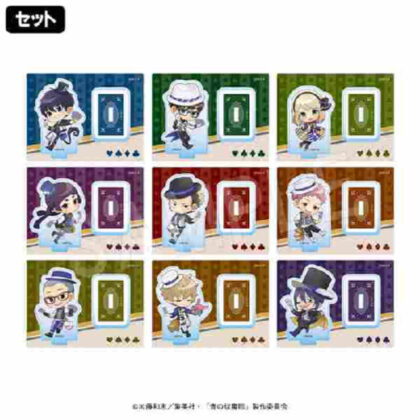 Blue Exorcist Shimane Keimei Society Edition Trading Mini Acrylic Stand Trump Ver. (青の祓魔師 島根啓明結社篇 トレーディングミニアクリルスタンド トランプVer.)